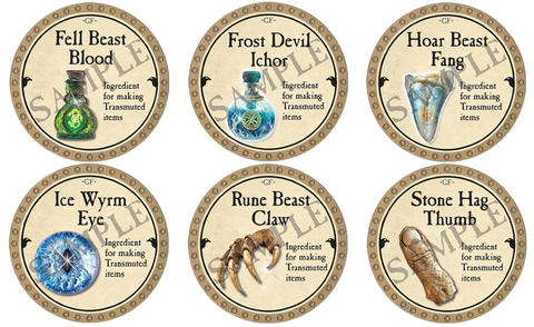 Monster Trophy Set - 2025 (Gold) - C3