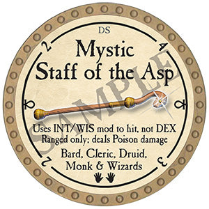 Mystic Staff of the Asp - 2024 (Gold) - C144
