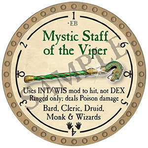 Mystic Staff of the Viper - 2024 (Gold) - C144