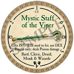Mystic Staff of the Viper - 2024 (Gold) - C144