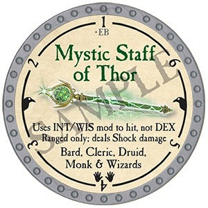 Mystic Staff of Thor - 2025 (Platinum) - C165