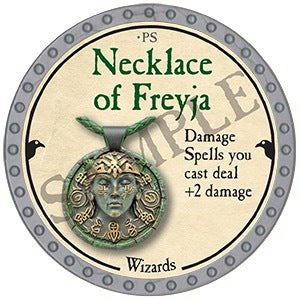 Necklace of Freyja - 2025 (Platinum)