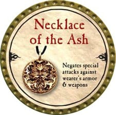 Necklace of the Ash - 2010 (Gold) - C139