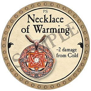 Necklace of Warming - 2025 (Gold)