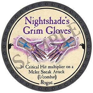 Nightshade's Grim Gloves - 2025 (Onyx) - UR