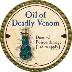 Oil of Deadly Venom - 2014 (Gold) - C007