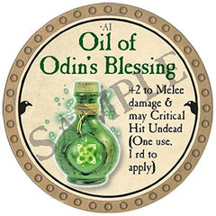 Oil of Odin's Blessing - 2025 (Gold) - C144