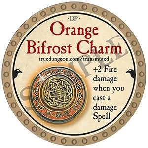 Orange Bifrost Charm - 2025 (Gold) - C210