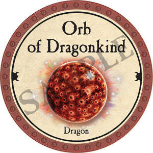 Orb of Dragonkind (Dragon) - 2018 (Red) - C007