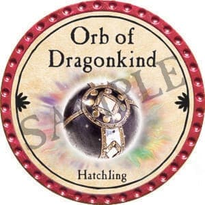 Orb of Dragonkind (Hatchling) - 2015 (Red) - C007