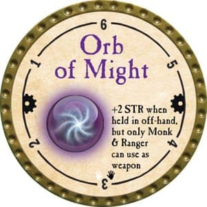 Orb of Might - 2013 (Gold) - C007