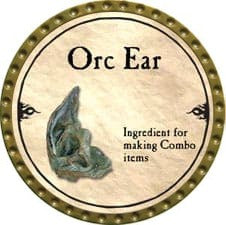 Orc Ear - 2010 (Gold) - C139