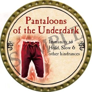 Pantaloons of the Underdark - 2016 (Gold) - C135