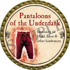 Pantaloons of the Underdark - 2016 (Gold) - C135