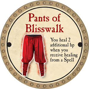 Pants of Blisswalk - 2017 (Gold) - C184