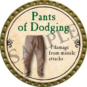 Pants of Dodging - 2016 (Gold) - C176