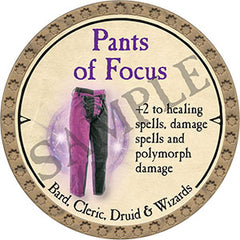 Pants of Focus - 2021 (Gold) - C119