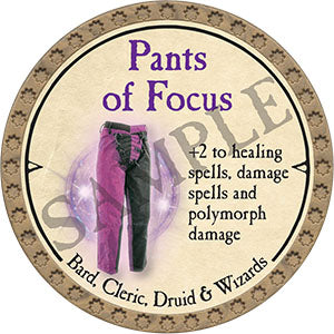 Pants of Focus - 2021 (Gold) - C164