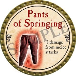Pants of Springing - 2016 (Gold) - C119