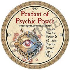 Pendant of Psychic Power - 2024 (Gold) - C166