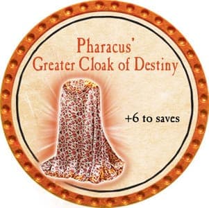Pharacus' Greater Cloak of Destiny - 2013 (Orange) - C191