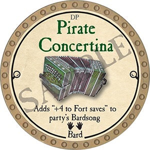 Pirate Concertina - 2023 (Gold) - C37