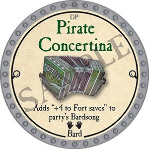 Pirate Concertina - 2023 (Platinum) - C208