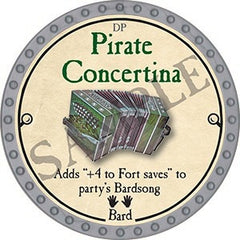 Pirate Concertina - 2023 (Platinum) - C208