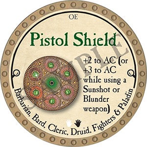 Pistol Shield - 2023 (Gold) - C60