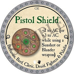 Pistol Shield - 2023 (Platinum) - C37