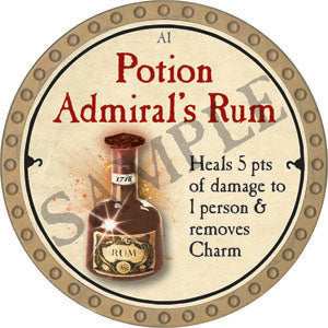 Potion Admiral's Rum - 2022 (Gold) - C37