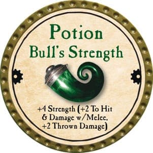 Potion Bull's Strength - 2013 (Gold) - C132