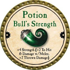 Potion Bull's Strength - 2013 (Gold) - C132