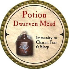 Potion Dwarven Mead - 2007 (Gold) - C37