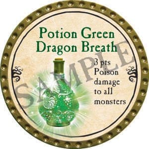 Potion Green Dragon Breath - 2016 (Gold) - C37