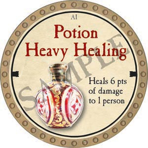 Potion Heavy Healing - 2020 (Gold) - C135