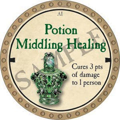 Potion Middling Healing - 2020 (Gold) - C37