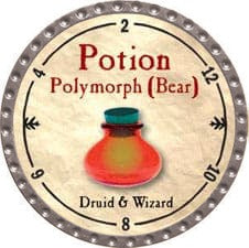 Potion Polymorph (Bear) - 2009 (Platinum) - C26