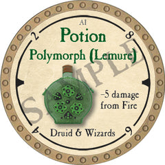 Potion Polymorph (Lemure) - 2019 (Gold) - C144