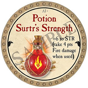 Potion Surtr's Strength - 2025 (Gold)