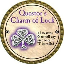 Questor’s Charm of Luck - 2009 (Gold) - C26
