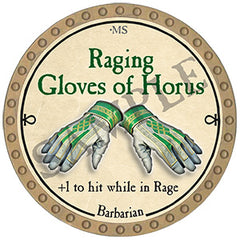 Raging Gloves of Horus - 2024 (Gold) - C144
