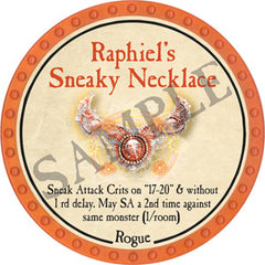 Raphiel's Sneaky Necklace - 2019 (Orange) - C204