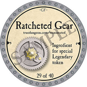 Ratcheted Gear - 2022 (Platinum) - C158