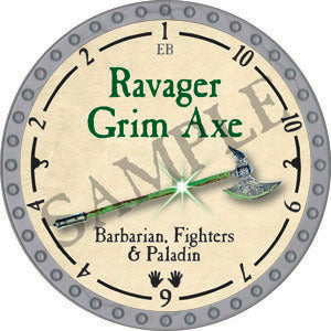 Ravager Grim Axe - 2022 (Platinum) - C37