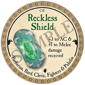 Reckless Shield - 2025 (Gold) - C144