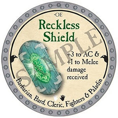 Reckless Shield - 2025 (Platinum) - C174