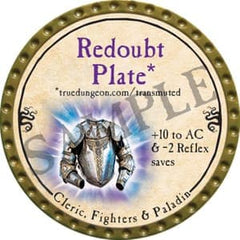 Redoubt Plate - 2016 (Gold) - C163