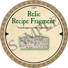 Relic Recipe Fragment 3 - 2019 (Gold) - C166
