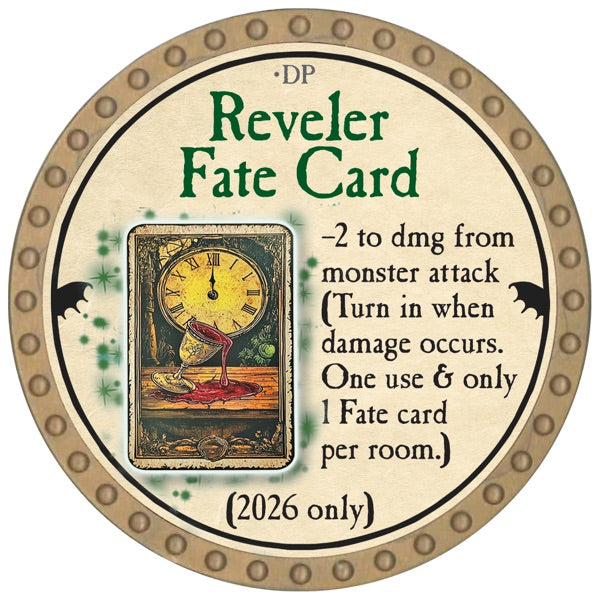Reveler Fate Card - 2026 (Gold) - UC